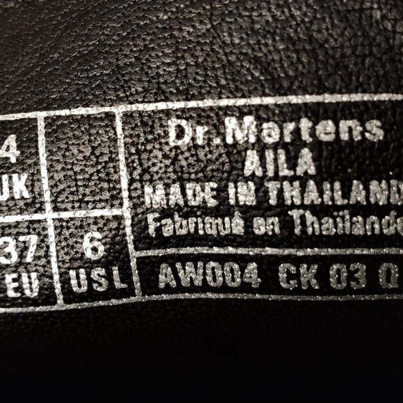 Sold❤Dr. Martens / Aila / Sugar Skull - Picture 13 of 13